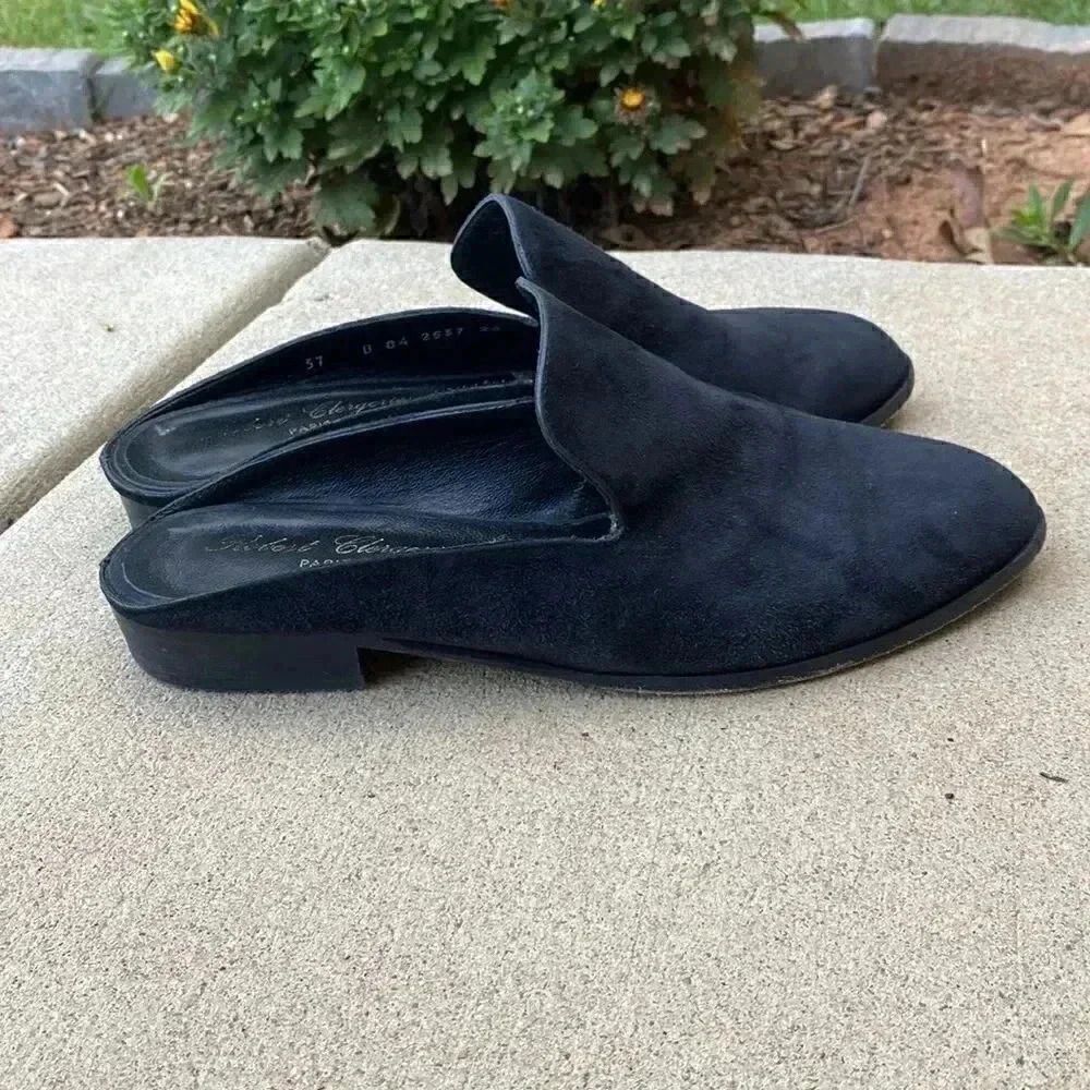 Robert Clergerie Alice Suede Mules